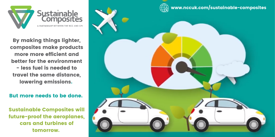 Sustainable Composites led by NCC and CPI